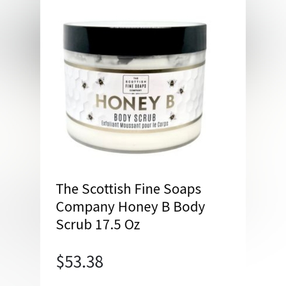 Scottish Fine Soap Honey B You Choose: Scrub, Wash, Lotion OR 4pc Bar Soap Set - Picture 5 of 16